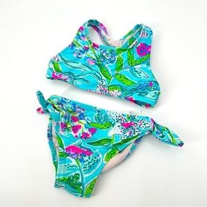 Lilly Pulitzer Maisie Bikini Swim Suit Swimsuit Size 2T